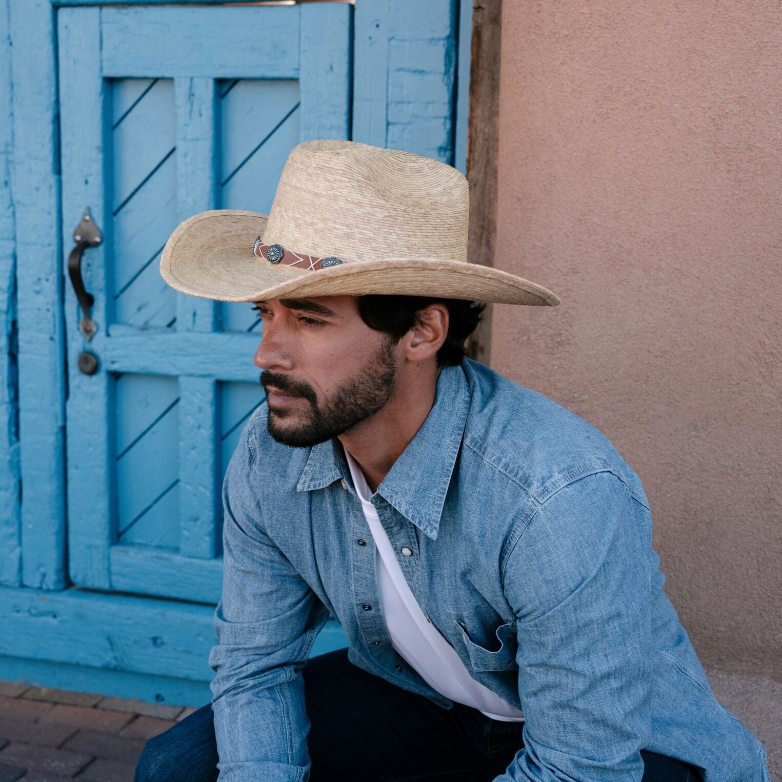 Cowhand Mexican Palm Cowboy Hat