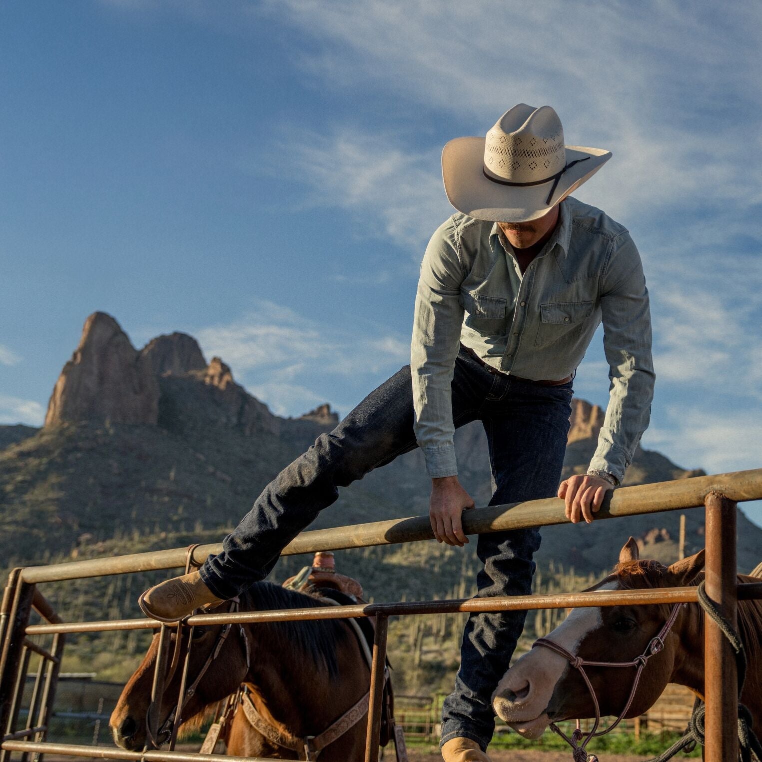 Baker 20X Straw Cowboy Hat