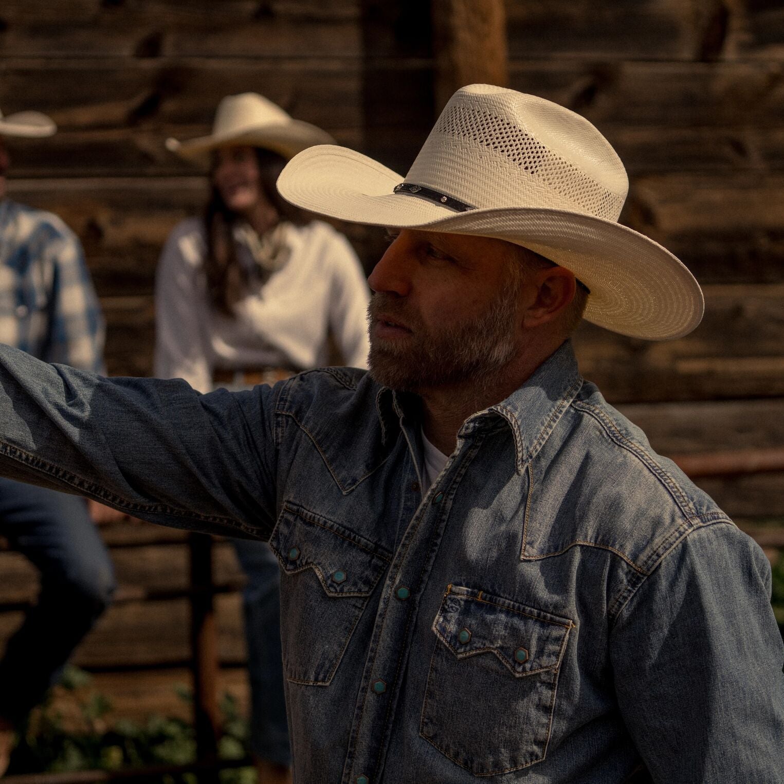 Lobo 10X Straw Cowboy Hat