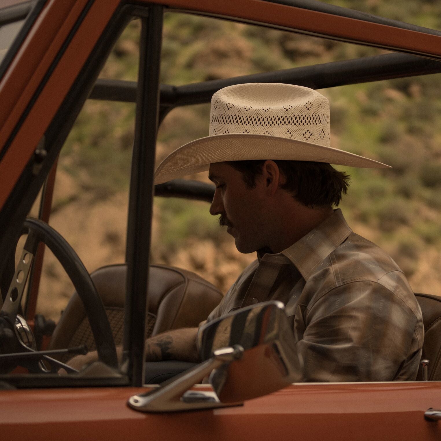 Baker 20X Straw Cowboy Hat