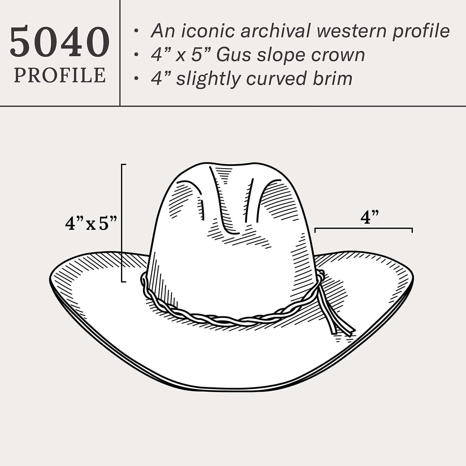 Gus 6X Cowboy Hat
