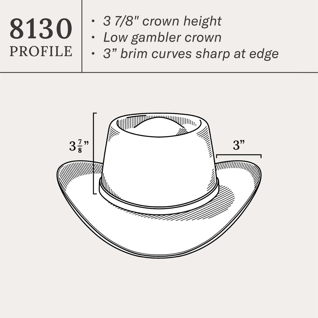 Royal Flush 10X Straw Cowboy Hat
